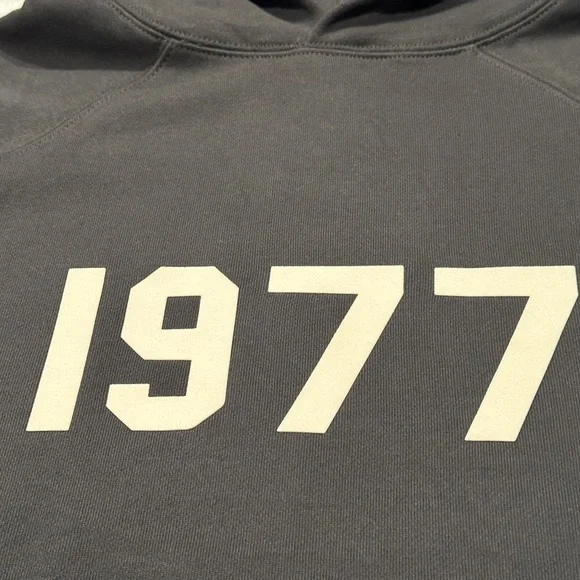 Essentials 1977 Hoodie – Iron - Picture 7 of 8